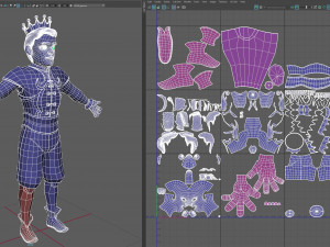 cartoon prince 01 Modelo 3D