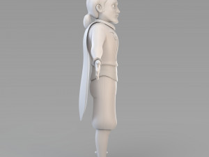 cartoon prince 02 3D Model