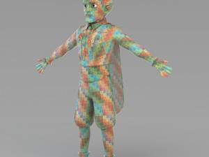 cartoon prince 02 3D Model