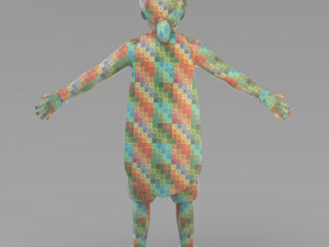 cartoon prince 02 3D Model