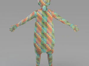 cartoon prince 02 3D Model