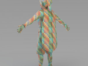 cartoon prince 02 3D Model