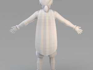 cartoon prince 02 3D Model