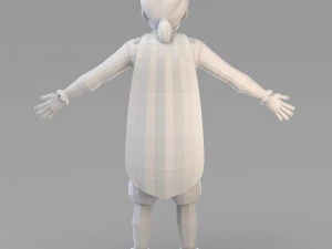 cartoon prince 02 3D Model