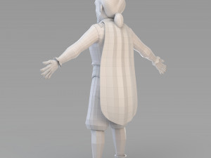 cartoon prince 02 3D Model