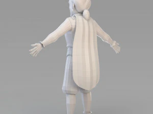 cartoon prince 02 3D Model