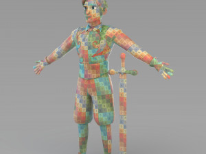 cartoon prince 03 3D Model