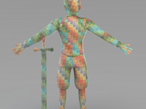 cartoon prince 03 3D Model