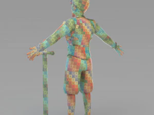 cartoon prince 03 3D Model