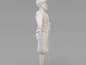 cartoon prince 03 3D Model