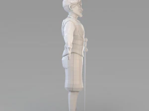 cartoon prince 03 3D Model
