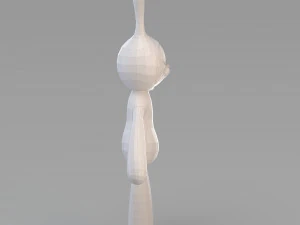 cloth rabbit doll 3D Model