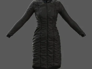 abito a sbuffo scifi meraviglioso designer Modello 3D