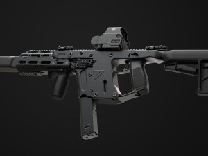kriss vector gen 2 sub-d 3D Model