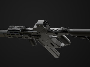 kriss vector gen 2 sub-d 3D Model