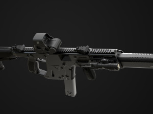 kriss vector gen 2 sub-d 3D Model