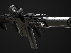 kriss vector gen 2 sub-d 3D Model