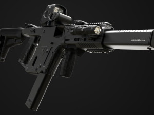 kriss vector gen 2 sub-d 3D Model
