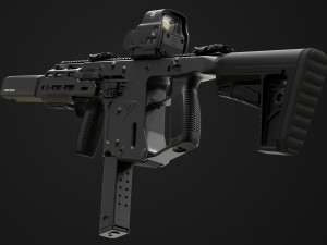 kriss vector gen 2 sub-d 3D Model