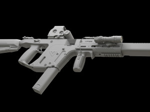 kriss vector gen 2 sub-d 3D Model
