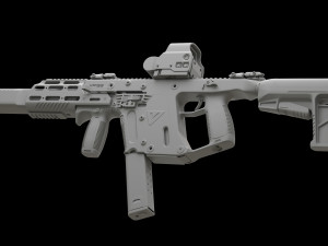 kriss vector gen 2 sub-d 3D Model