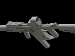 kriss vector gen 2 sub-d 3D Model