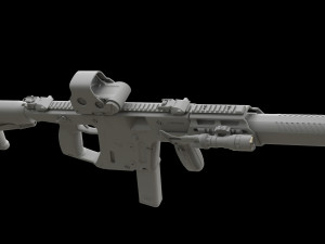 kriss vector gen 2 sub-d 3D Model
