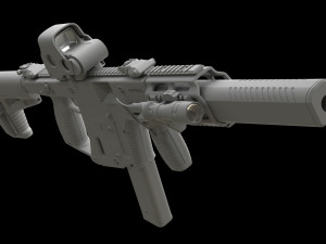 kriss vector gen 2 sub-d 3D Model