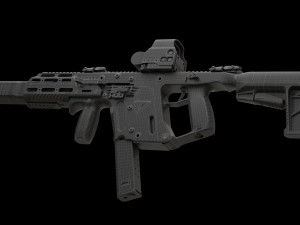 kriss vector gen 2 sub-d 3D Model