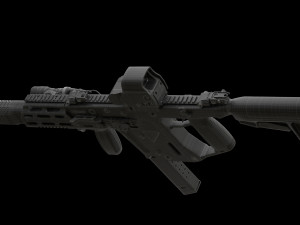 kriss vector gen 2 sub-d 3D Model