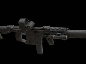 kriss vector gen 2 sub-d 3D Model