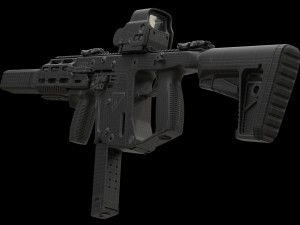 kriss vector gen 2 sub-d 3D Model