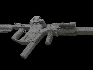 kriss vector gen 2 sub-d 3D Model