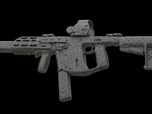 kriss vector gen 2 sub-d 3D Model