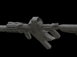 kriss vector gen 2 sub-d 3D Model