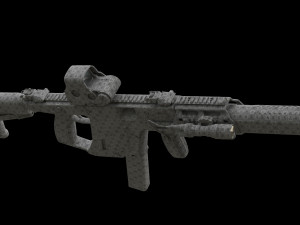 kriss vector gen 2 sub-d 3D Model