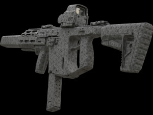 kriss vector gen 2 sub-d 3D Model