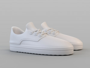 cartoon sand shoes Modello 3D