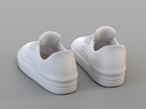 cartoon sand shoes Modello 3D