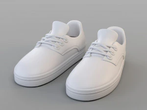 sapatos de areia dos desenhos animados Modelo 3D