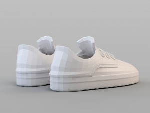 cartoon sand shoes Modello 3D