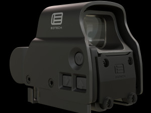 eotech hws exps3 holographic sigh Modello 3D