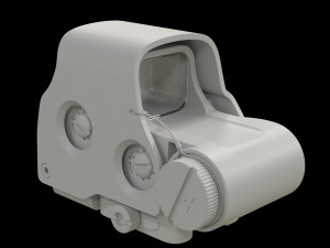 eotech hws exps3 holographic sigh Modello 3D