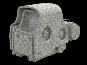 eotech hws exps3 holographic sigh Modello 3D