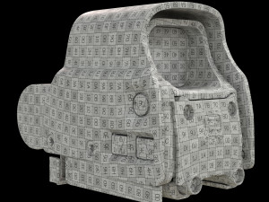 eotech hws exps3 holographic sigh Modello 3D