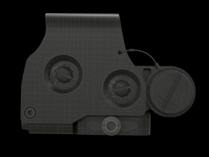 eotech hws exps3 holographic sigh Modello 3D