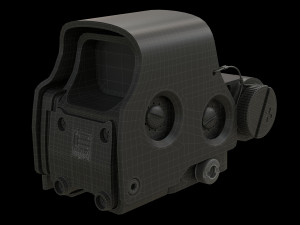 eotech hws exps3 holographic sigh Modello 3D