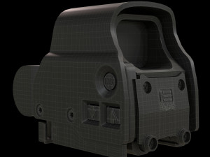 eotech hws exps3 holographic sigh Modello 3D