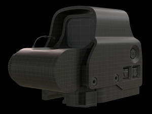 eotech hws exps3 holographic sigh Modello 3D