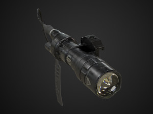surefire m322c scout light Modello 3D